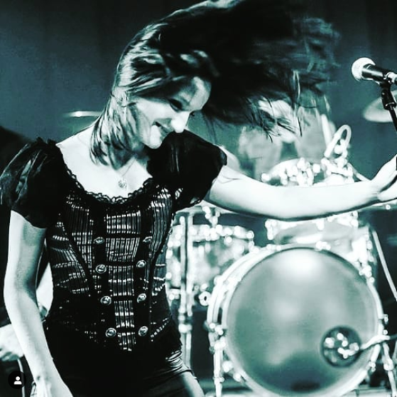 Headbanding in metal concert