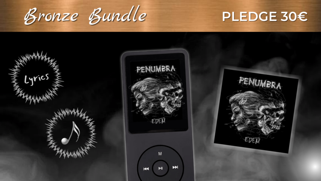 Penumbra bronze pack reward for kickstarter crowdfunding