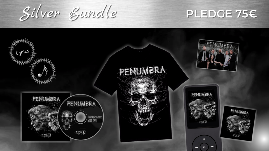 Penumbra silver pack reward for kickstarter project