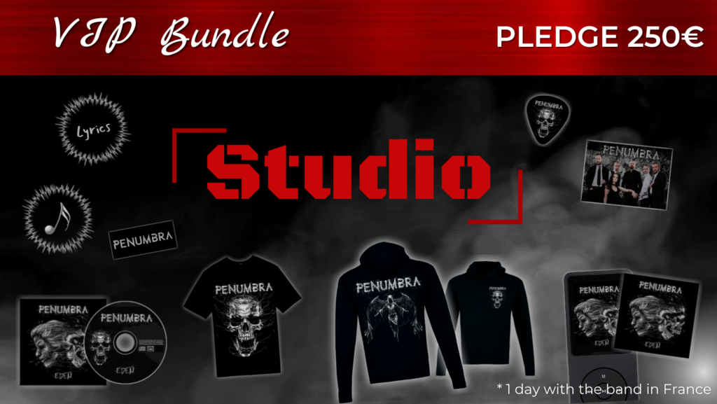 Penumbra VIP pack reward for kickstarter project
